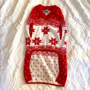 Dog ugly Christmas sweater